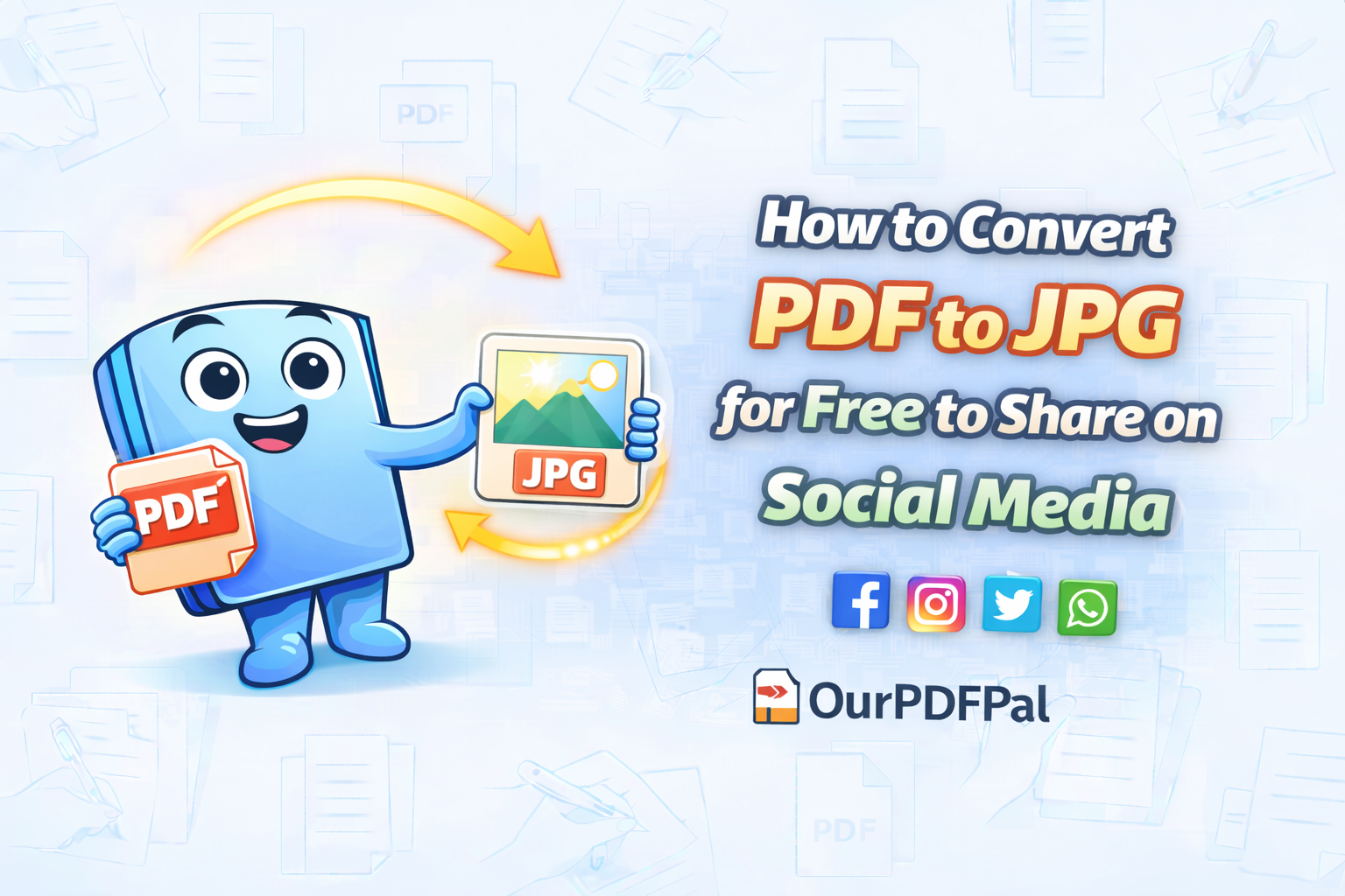 How to Convert PDF to JPG for Free to Share on Social Media