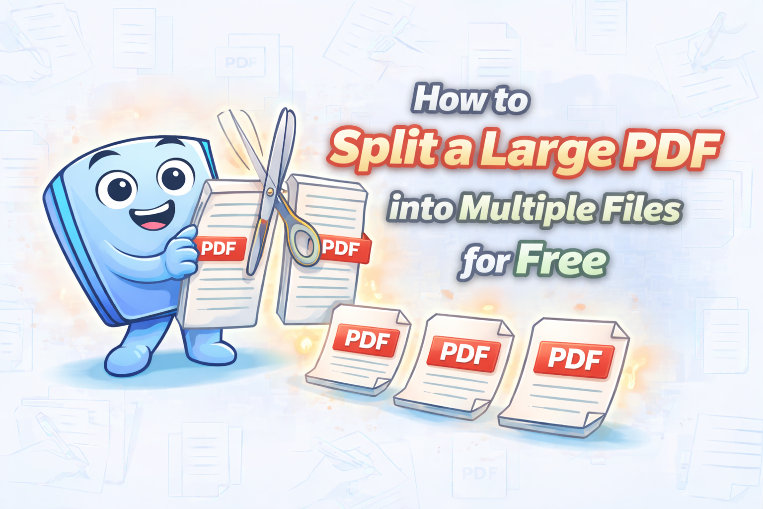 How to Split a Large PDF into Multiple Files for Free