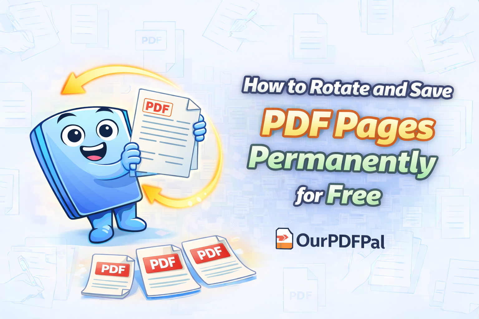 How to Rotate and Save PDF Pages Permanently for Free